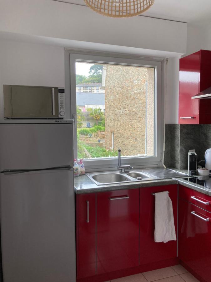 Bel Appartement Duplex Port De Perros Guirec Exteriör bild